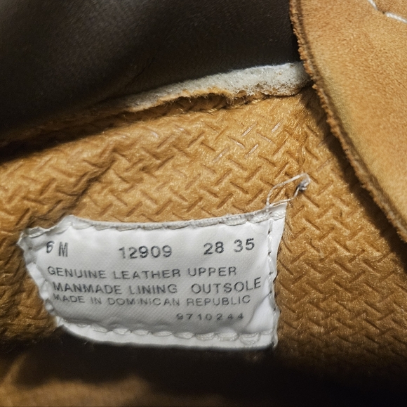 Timberland 6M 12909 Premium Internal Wedge Wheat Boots - Picture 11 of 16